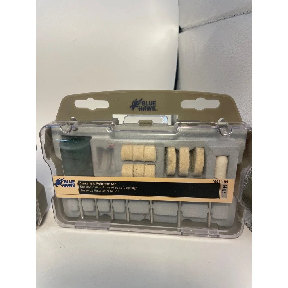 2 Kits including general purpose & cleaning & polishing set for Drill Dremel